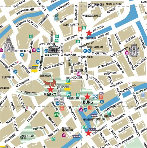 bruges city centre map|Download handy info .